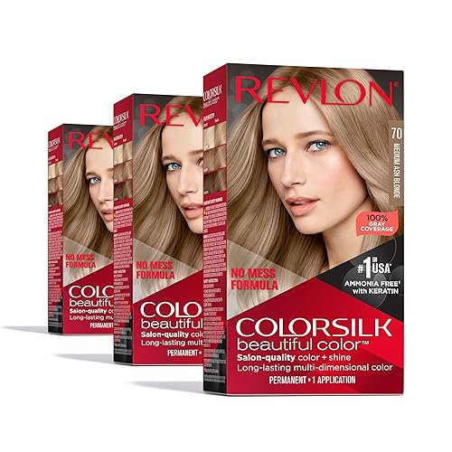 Vista 20 de Revlon Colorsilk Beautiful Color - Tinte permanente para el cabello, versión antigua, rubio sol ultra claro 03 (paquete de 3)