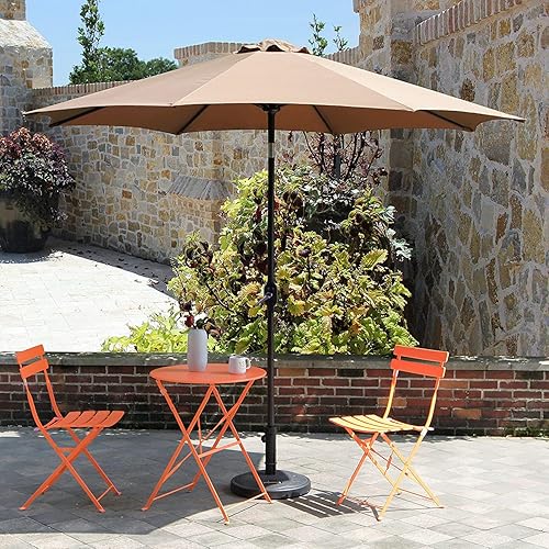 Miniatura 2 de Grand patio Sombrilla de aluminio mejorada para patio de 9 pies