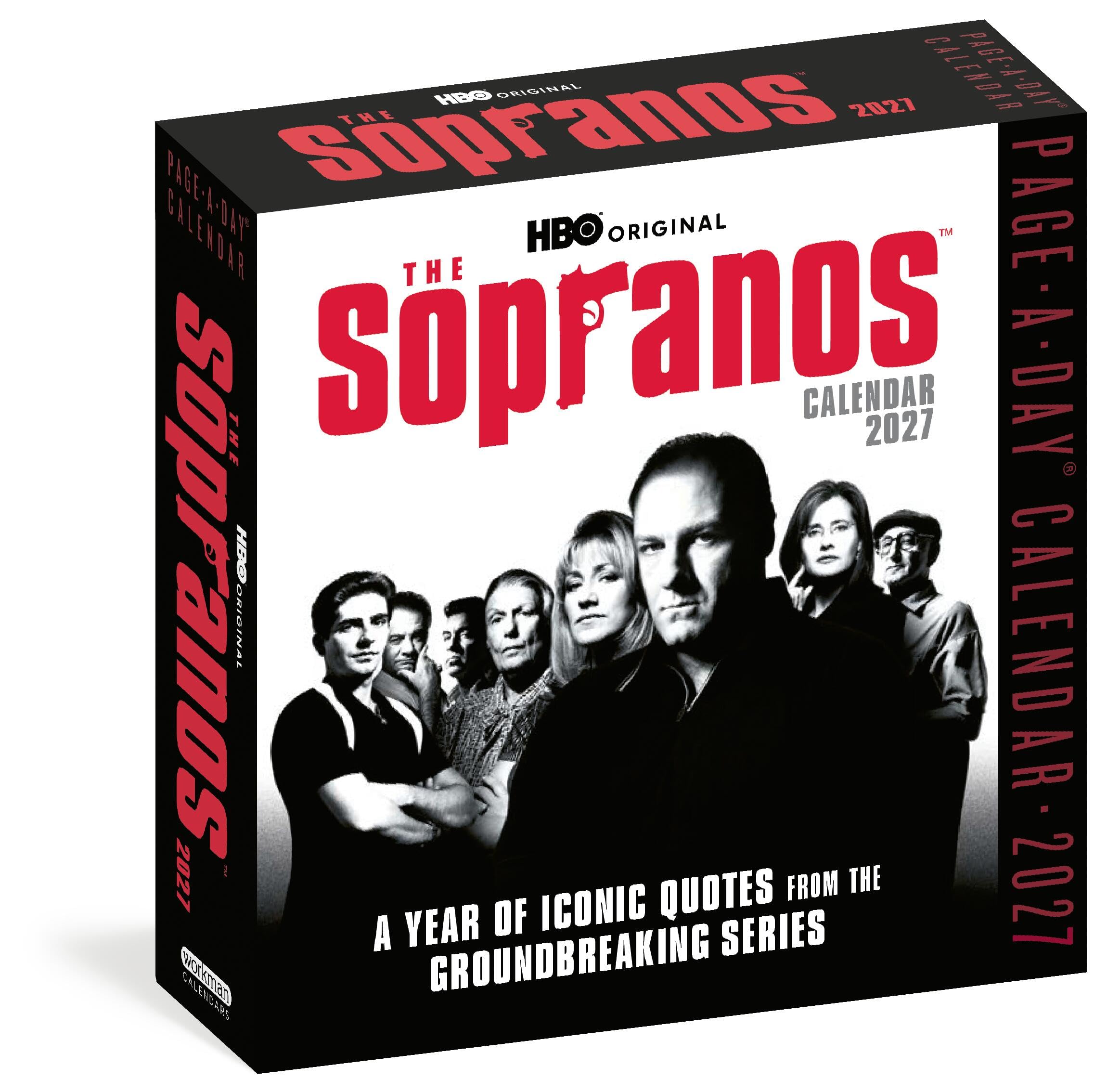 The Sopranos Page-A-Day® Calendar 2027: A Year of Iconic Quotes from the Groundbreaking Series