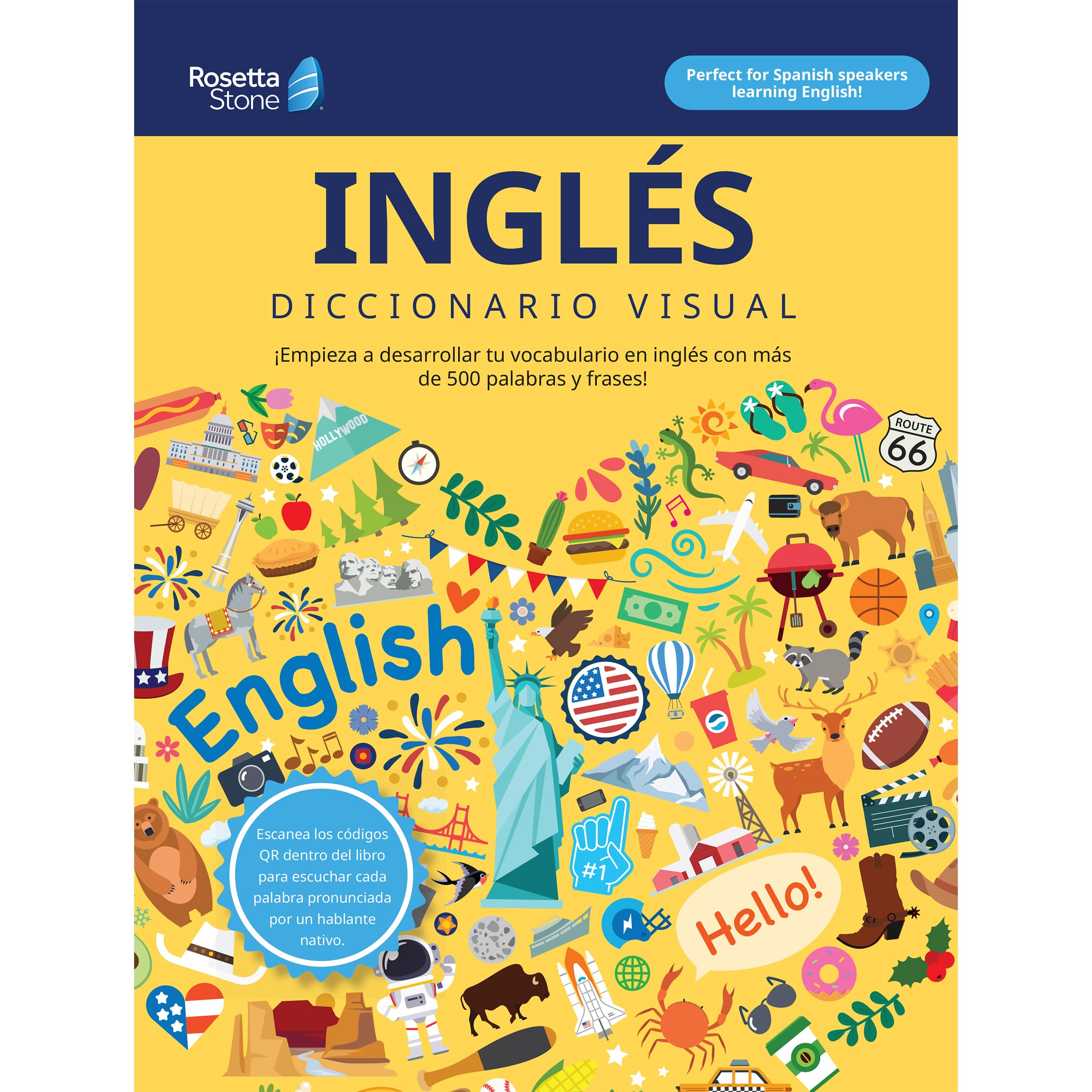 Rosetta Stone Ingles: Diccionario visual (Rosetta Stone Picture Dictionaries) (English and Spanish Edition)