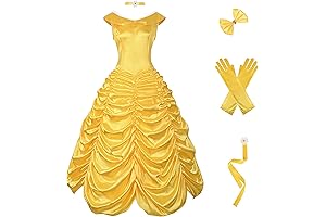 Princess Dress Costume for Women, A Belle of The Ball Yellow Dress