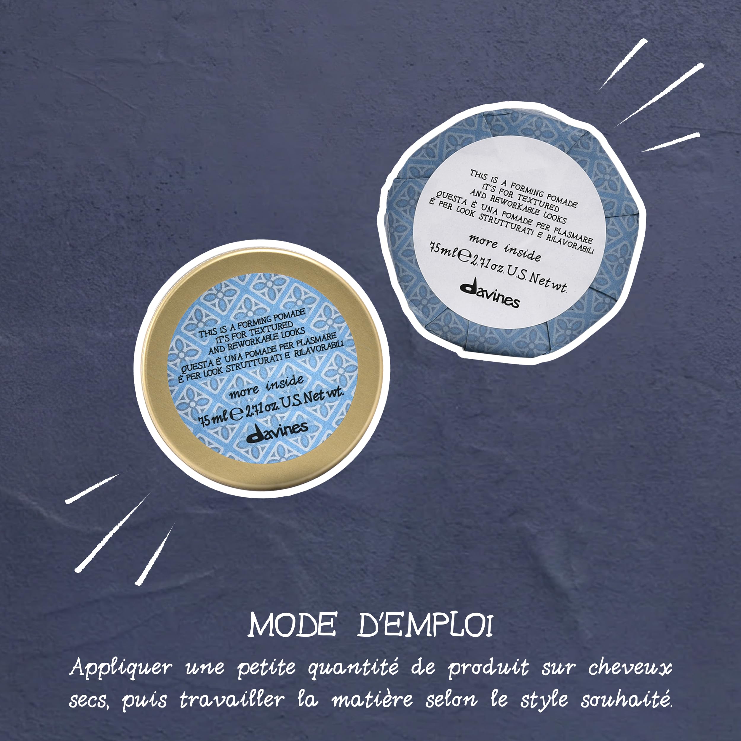 DAVINES - Forming Pomade Davines 75 ml