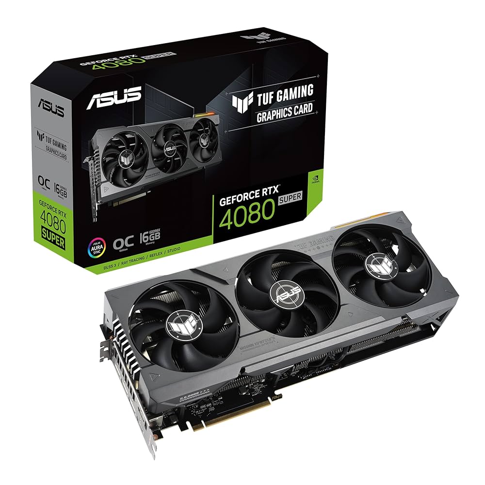グラフィックボード・グラボ・ビデオカード GeForce RTX 4080 SUPER Amazon | ASUS TUF Gaming NVIDIA GeForce RTX™ 4080 Super OC