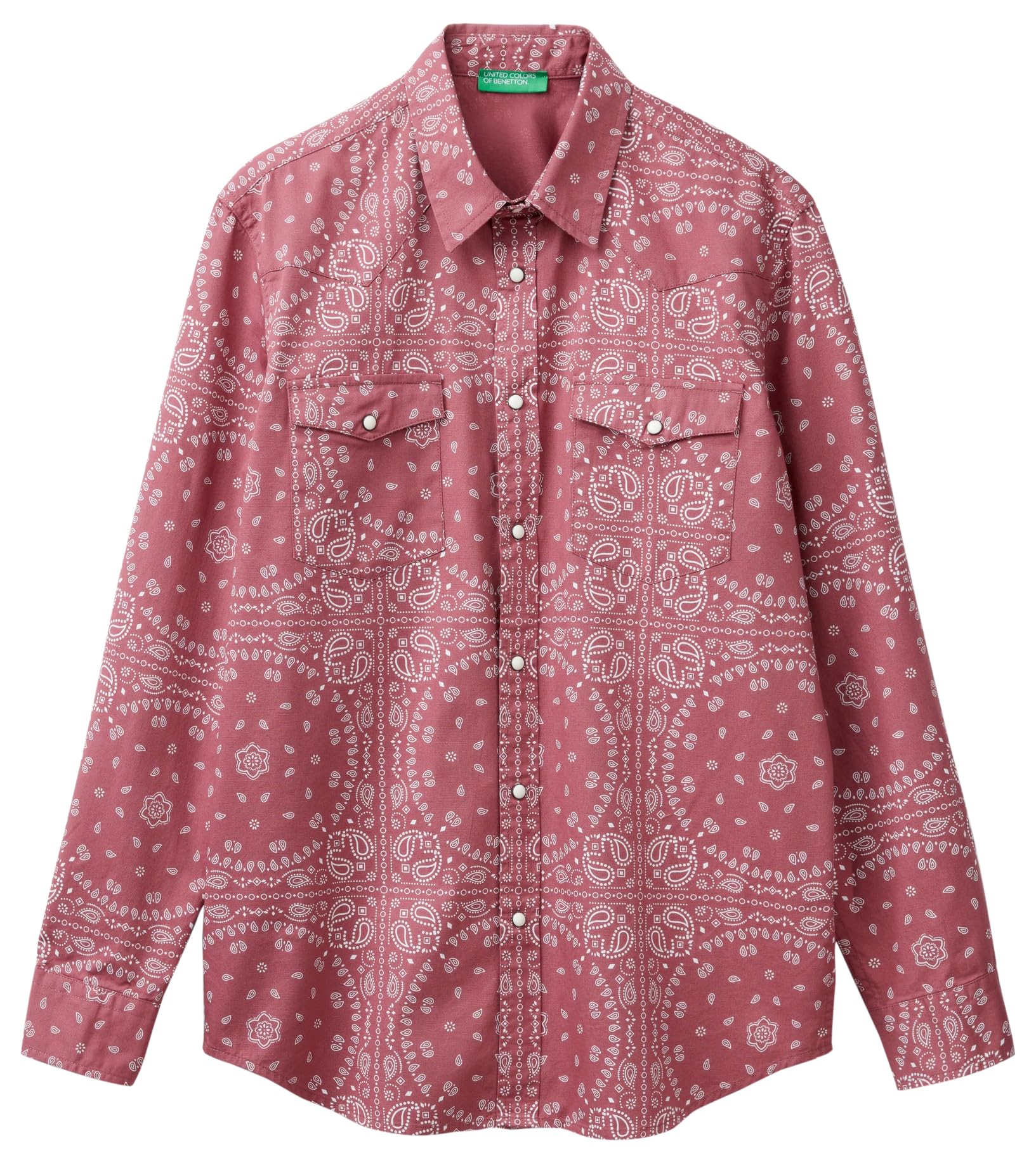 United Colors of Benetton Men's Shirt, red, M