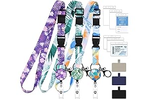 MSC Cruise Lanyards with Badge Holder & Phone Tether Tab for Cruise Ship Cards Essentials