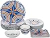 Kütahya Porcelain 12446 18 Pieces Breakfast Set for 6 People