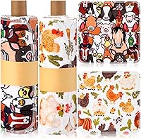 Vista 33 de Redbaker 50 piezas de toallas de papel reutilizables paños de algodón reutilizables sin papel toallitas absorbentes lavables para inodoro con rollo