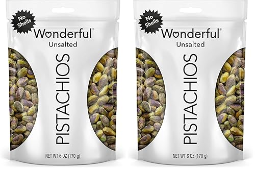 Miniatura 16 de Wonderful Pistachios Roasted & Salted - Pistachos tostados y salados, sin cáscara, bolsa resellable de 12 onzas