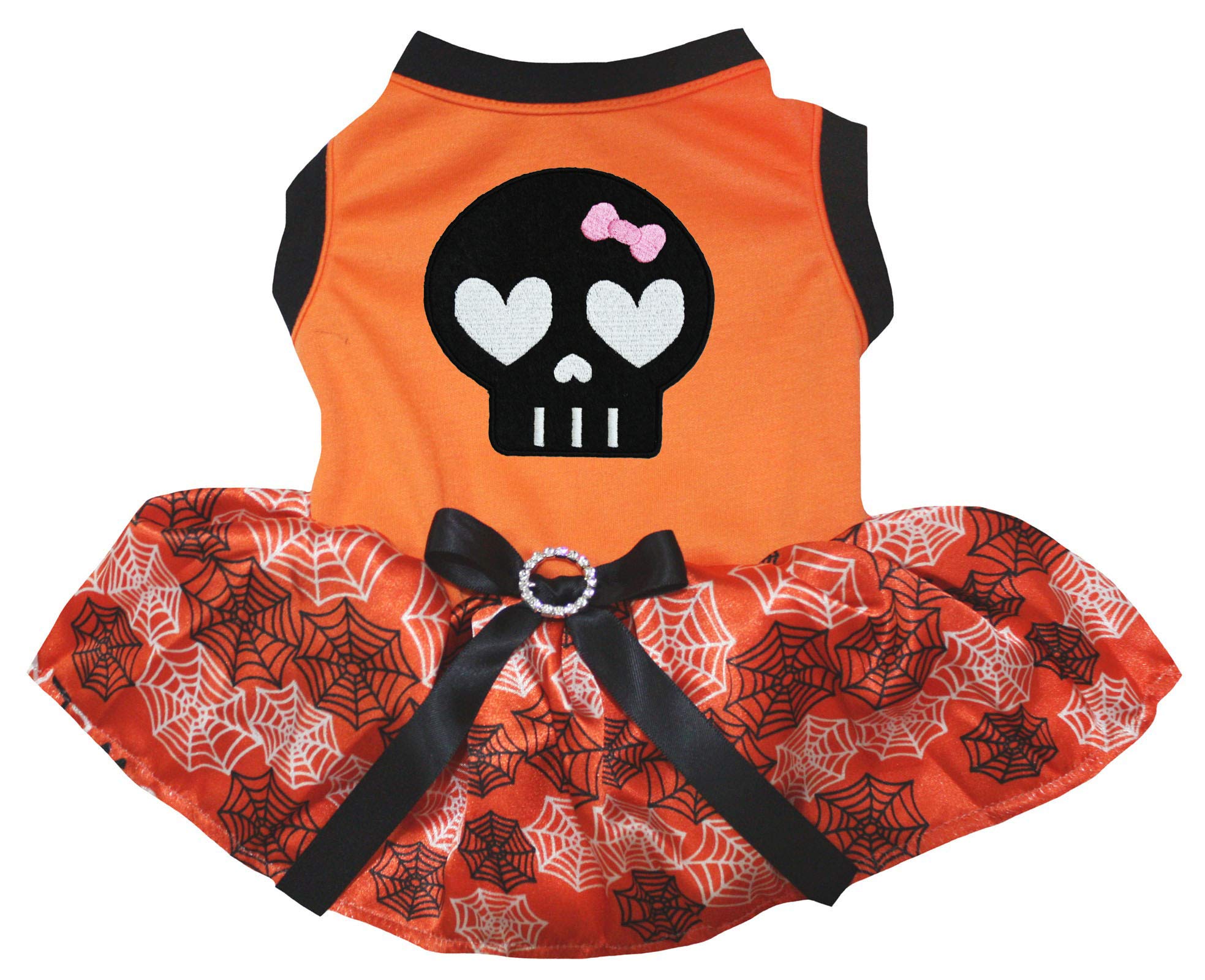 Robe pour chiot avec tête de mort noire taille XXXL pour chien de grand gabarit