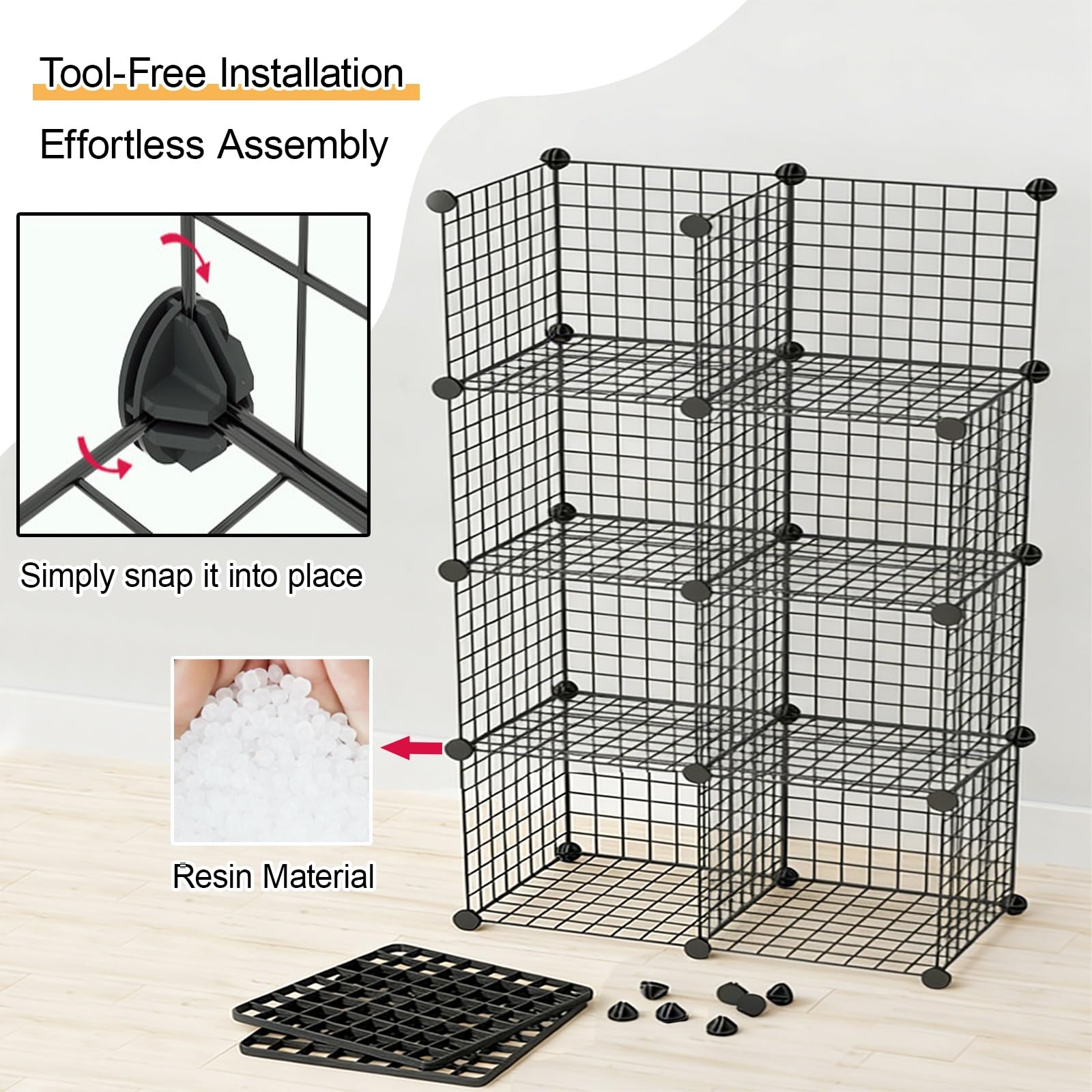 Cajas De Almacenamiento Apilables para Cascos De Seguridad, Soporte De Pie para Cascos, Estructura De Alambre De Hierro, para El Hogar O La Obra