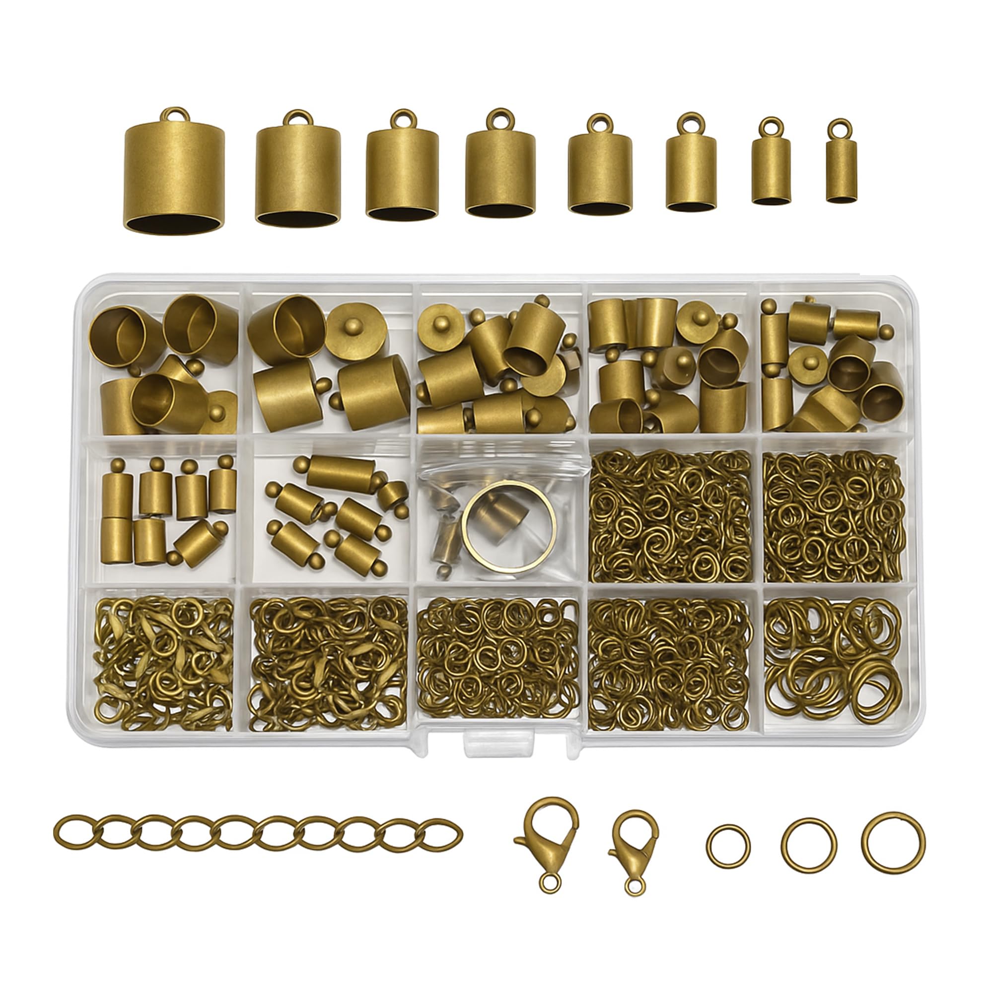 小物 EndlessEight Amazon.com: Mandala Crafts Antique Brass 4-12mm Cylinder Jewelry