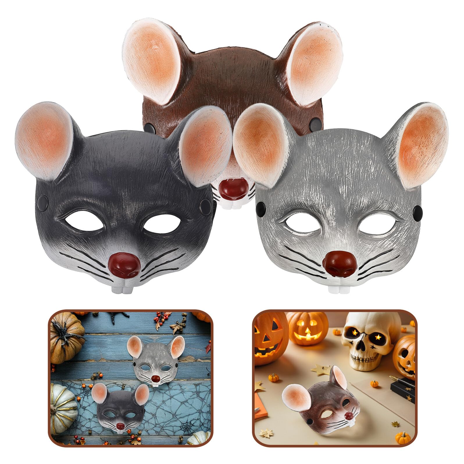 Hohopeti 3 Pezzi Maschera Da Di Halloween Maschera Per Il Viso
