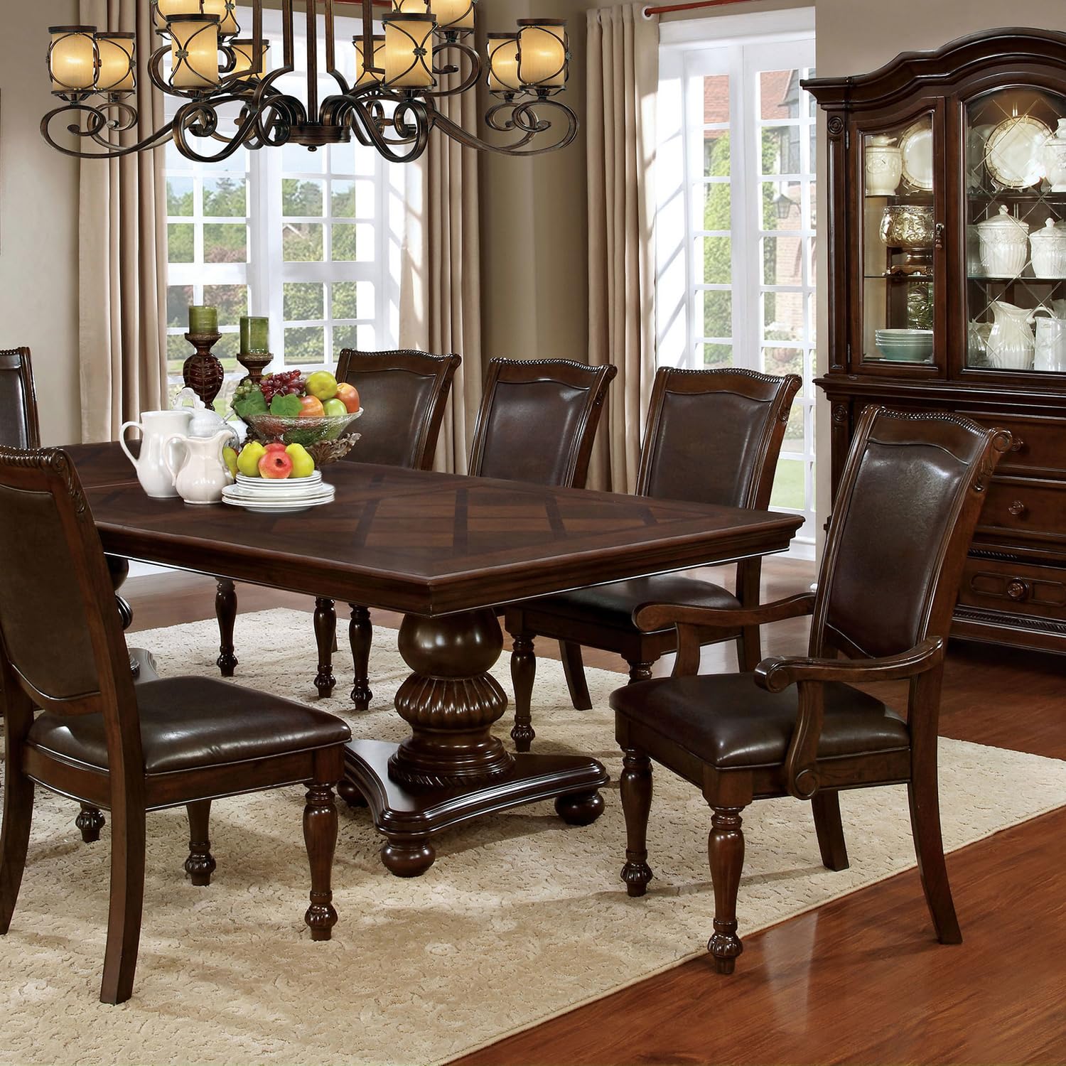 絵志野 5客 Amazon.com - Okak Doris-SD-00593-DX Dining Chairs, Set of 2