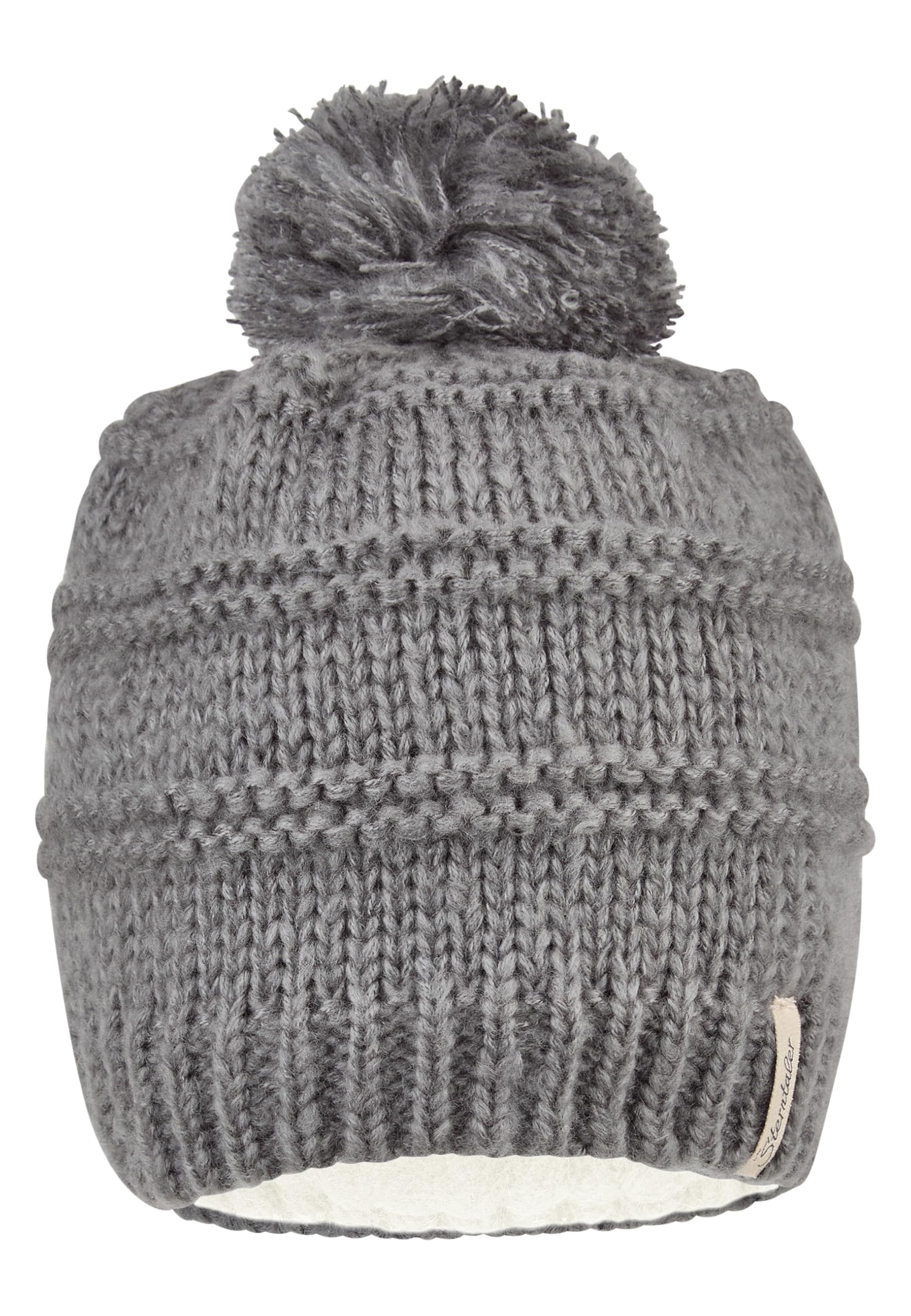Sterntaler Unisex Beanie-Mütze Bommelmütze Streifen