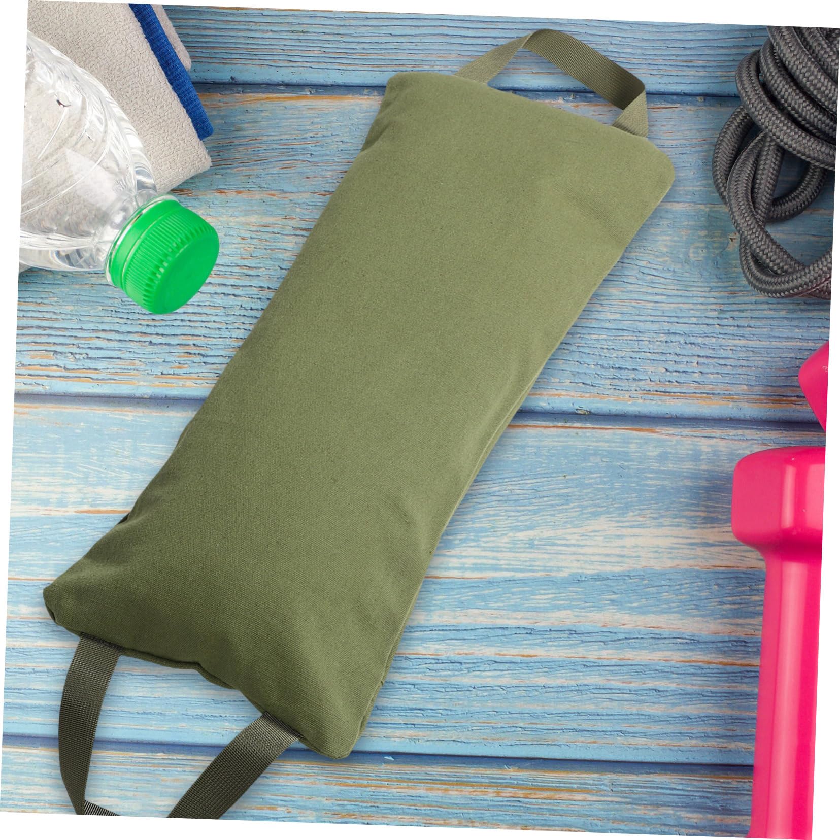 Abaodam 1stück Leichter Gefüllter Sandsack Für Fitness Und Yoga-Training Anpassbar Für Effektives Beintraining Und Gewichtsbelastung Für Zuhause Und Unterwegs