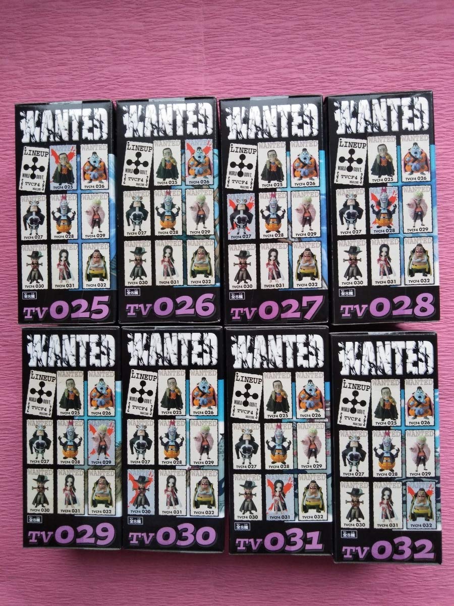 【新品未開封 箱美品】ワンピースコレクタブル vol.4 七武海編 全8種セット ワンピース ワールド コレクタブル フィギュアvol.4 王下七武海 4種