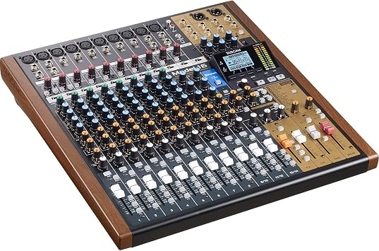 Tascam Model 16-14 Channel Analog Mixer & 16 Channel Digital Recording Feature