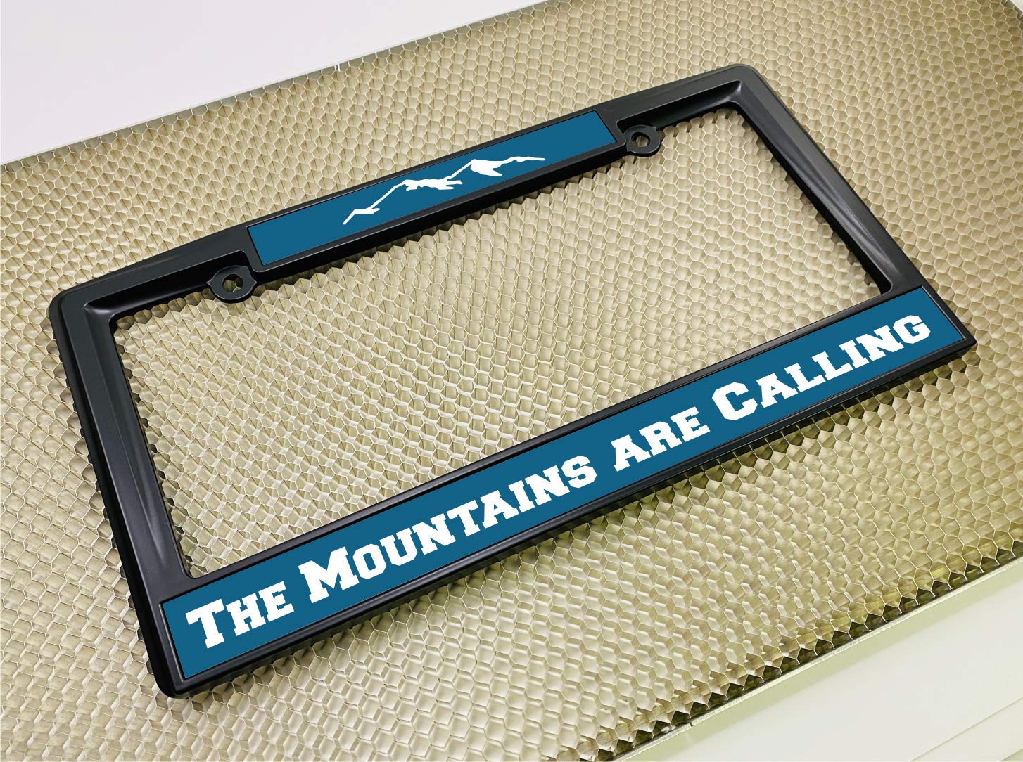 Custom Personalized Heavy Duty Metal Laser Engraved Car License Plate Frame wit - Picture 12 of 113
