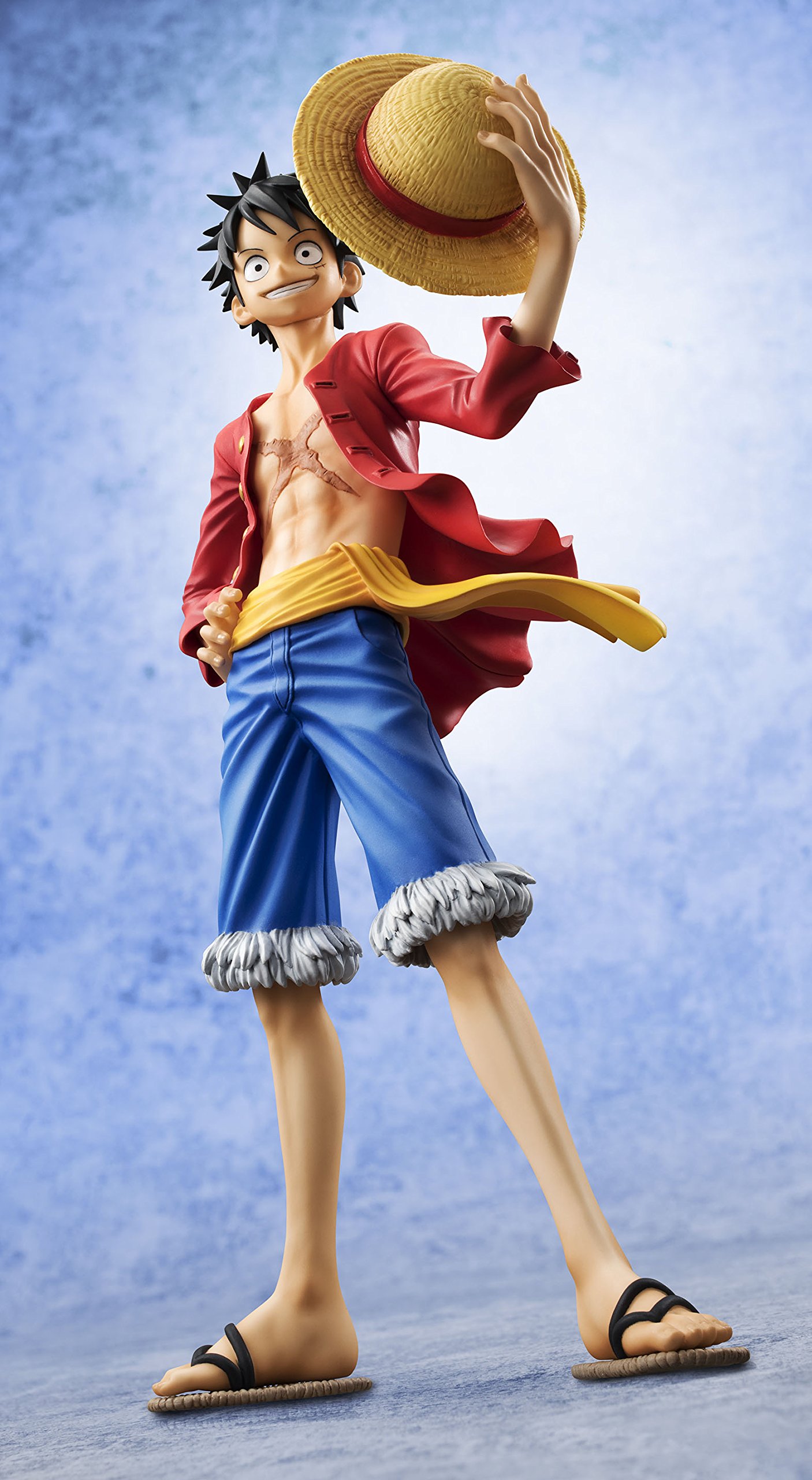 Portrait.Of.Pirates ワンピース Sailing Again モンキー・D・ルフィ Ver.2 1/8スケール PVC製 塗装済み完成品フィギュア Amazon.co.jp: Portrait.Of.Pirates ワンピース Sailing Again