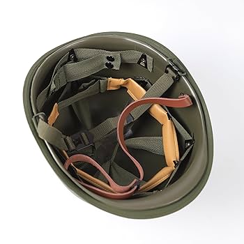 米軍ベトナム戦争M1後期スチールポットヘルメットミッチェルカバー付未使用品a Amazon.co.jp: ANQIAO ベトナム戦争 US M1 ヘルメット
