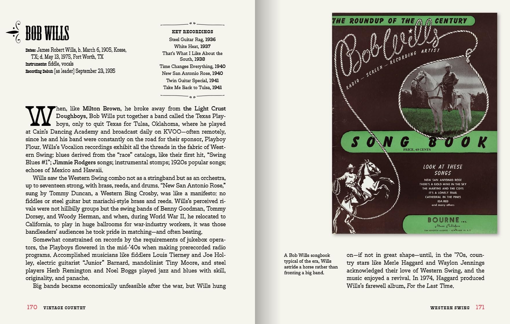 Vintage Country: The Essential Artists and Songs, from Old-Time to Honky-Tonk, 1920-1970