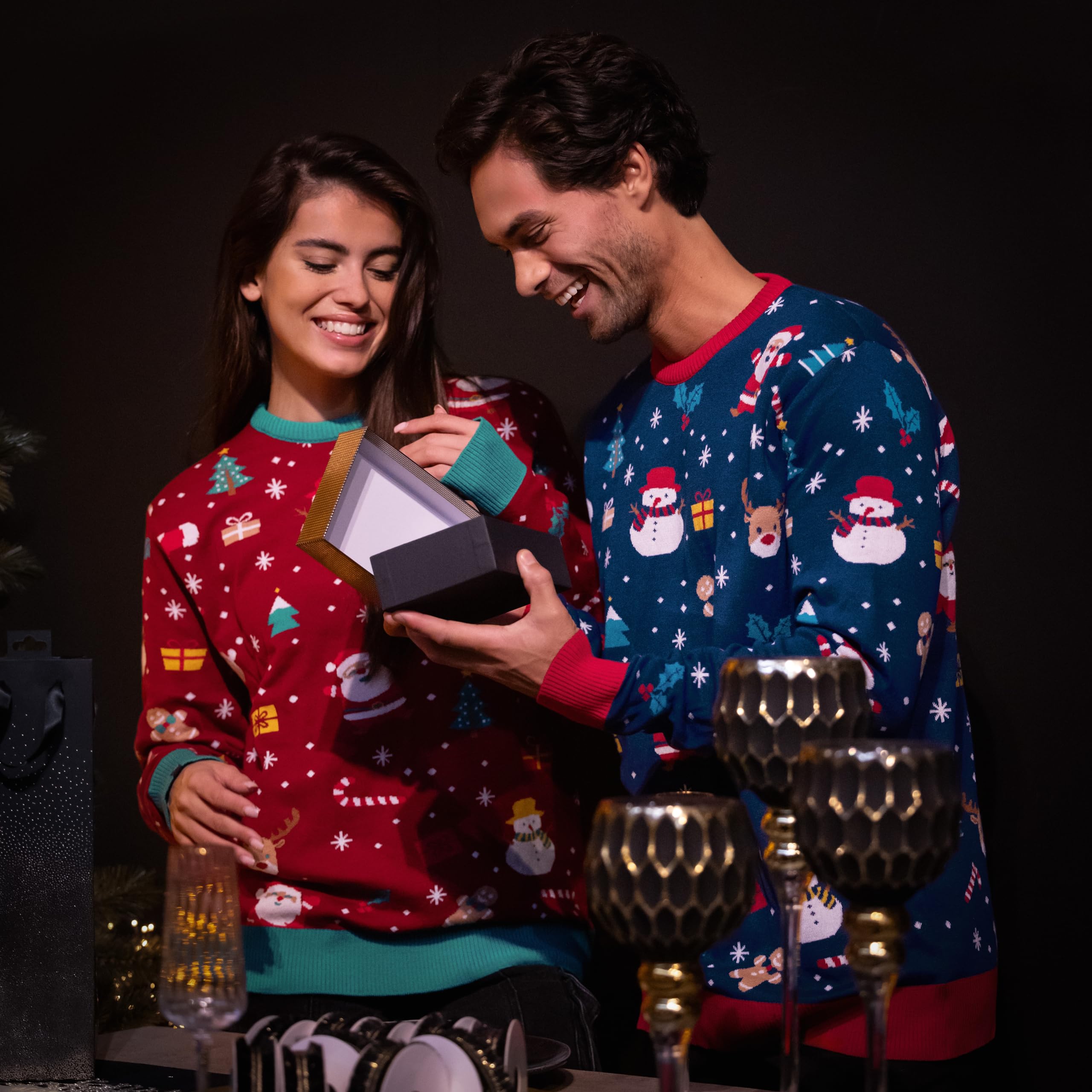 JAP Christmas - Pull de Noel - Pull Noel pour Femme et Homme - Pull Moche de Noel - Joyeux
