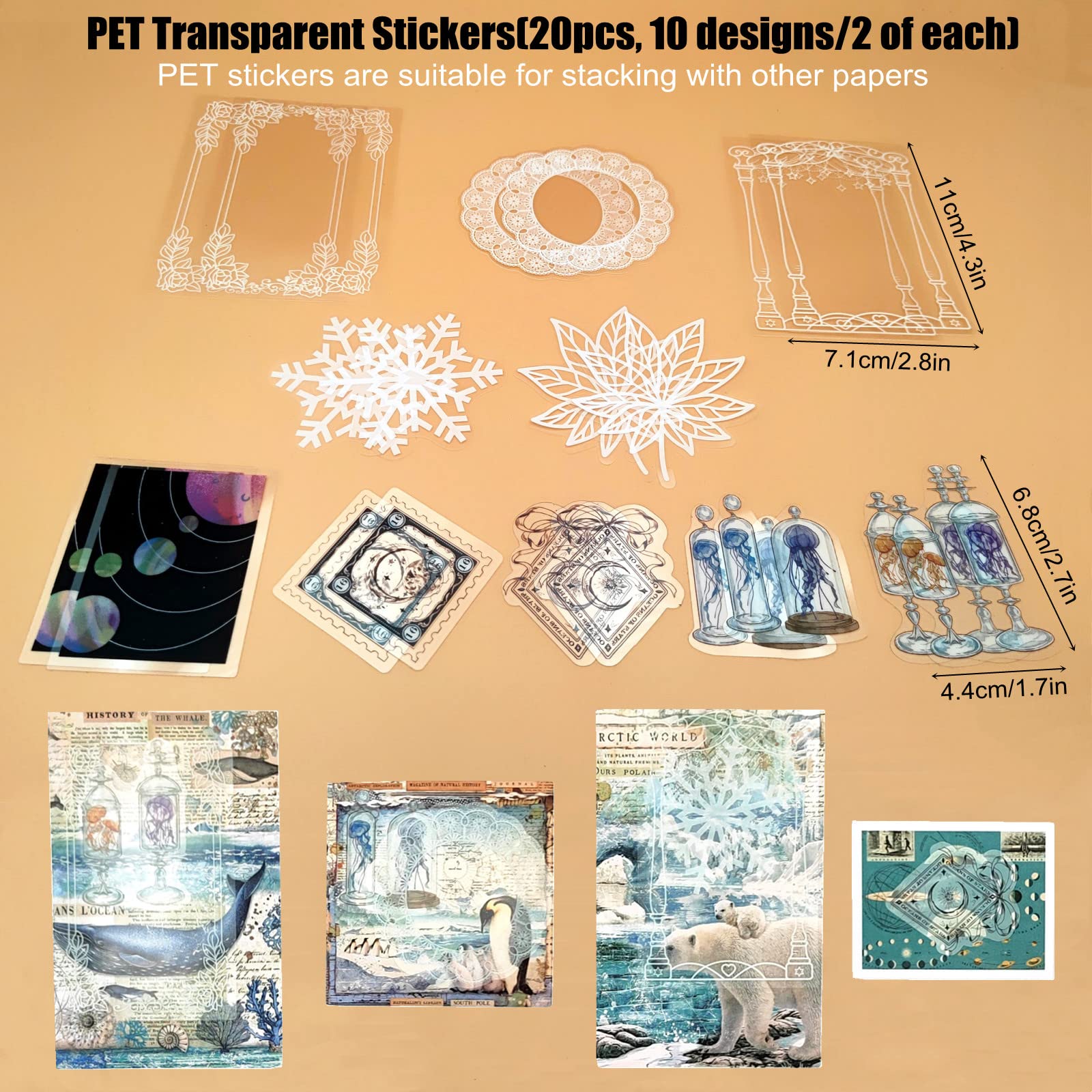 135+ Autocollants Vintage Pour Scrapbooking, Journaling Et éphemera – étiquettes Et Billets Papier