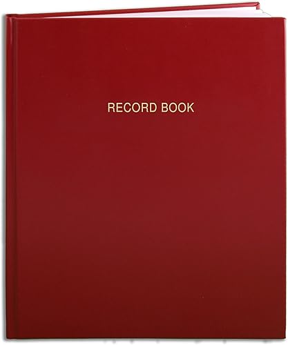 Miniatura 8 de BookFactory Libreta de discos color negro, 96 páginas de 8 x 10 pulgadas, tapa negra cosida lisa (RA-096-SRS-A-LKT15)