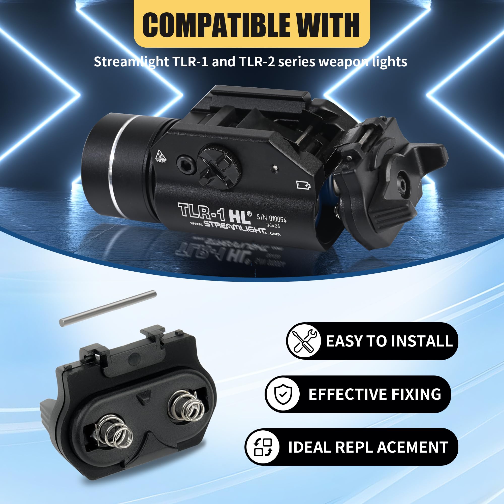 Amazon.co.jp: TLR-1 & TLR-2 バッテリードアスイッチ 691136 懐中電灯
