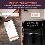 COSORI ProII Air Fryer Oven Combo, 5.8QT Max Xl Large Cooker with 12 One-Touch Saveable Custom Functions, Cookbook and Oneline Recipes, Nonstick and Dishwasher-Safe Detachable Square Basket