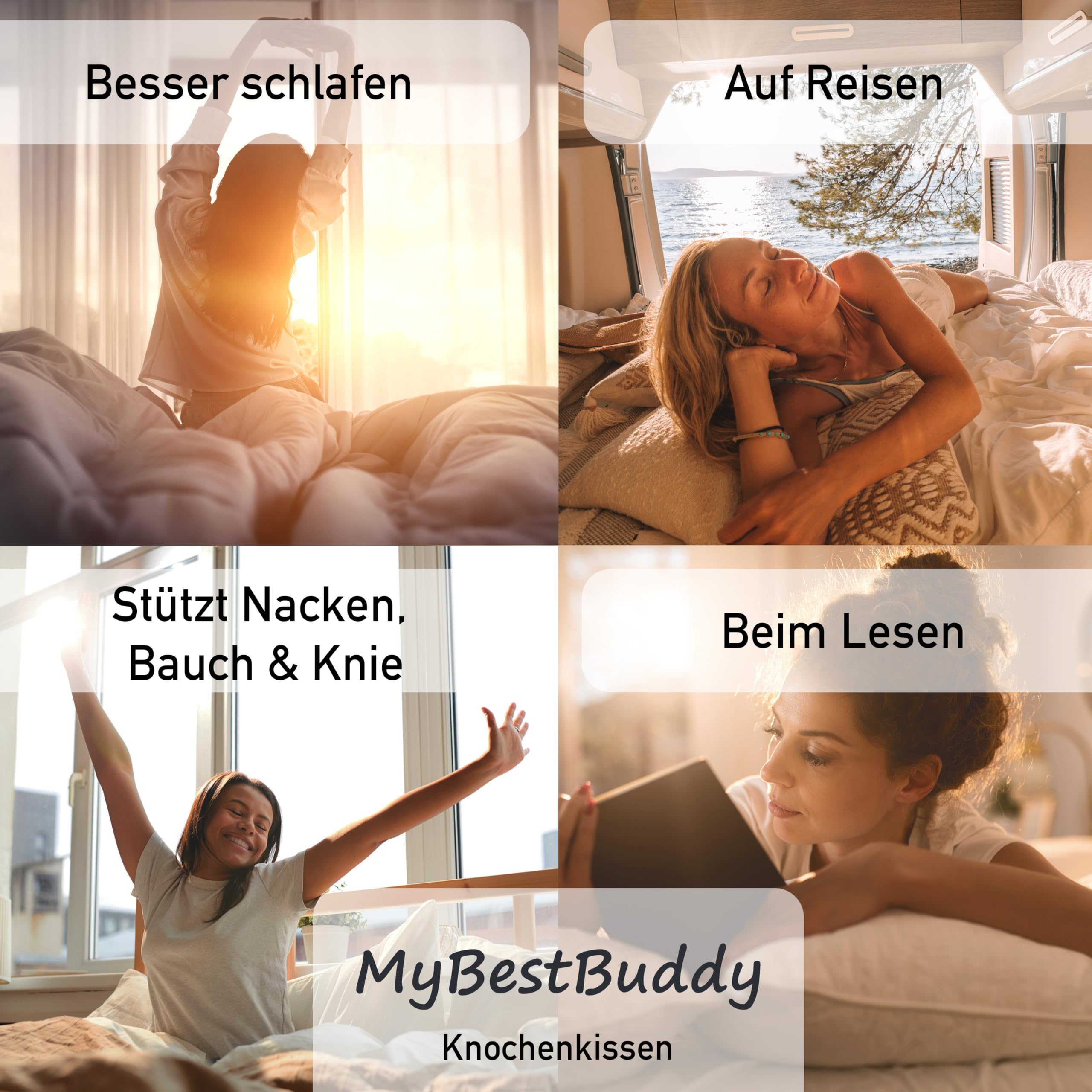 Leesbotten, corduroy, blauw, nekkussen, botkussen, nekrol, leeskussen, Öko-Tex 100 gecertificeerd en wasbaar op 60 °C, kussen voor nek, knie of buik, om te lezen of te relaxen, 38 x 19 x 19 cm
