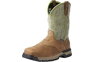 Ariat Men's Rebar Flex Western Waterproof Composite Toe Work Boots