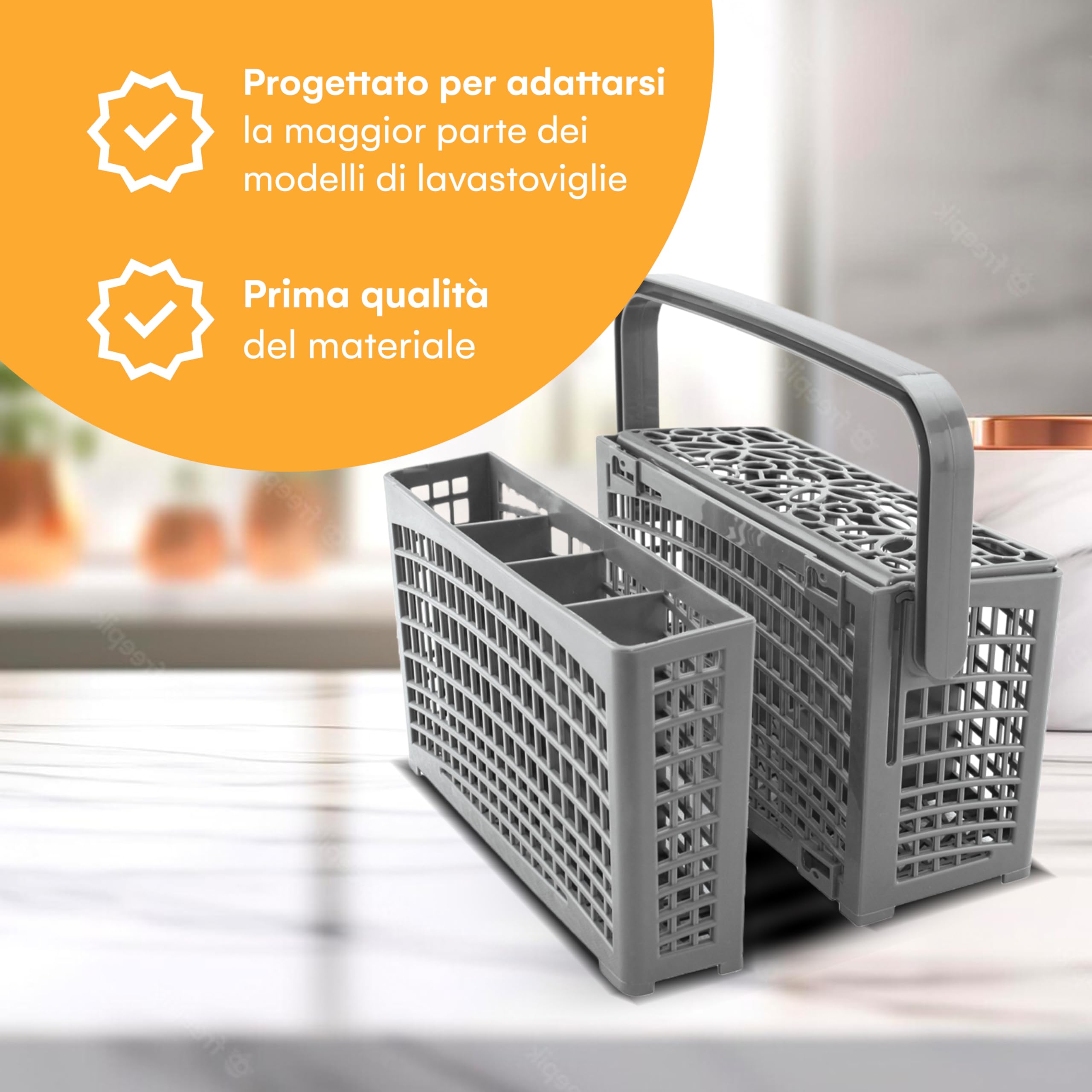 Proline Cestello Portaposate Universale Per Lavastoviglie - Ricambio Originale