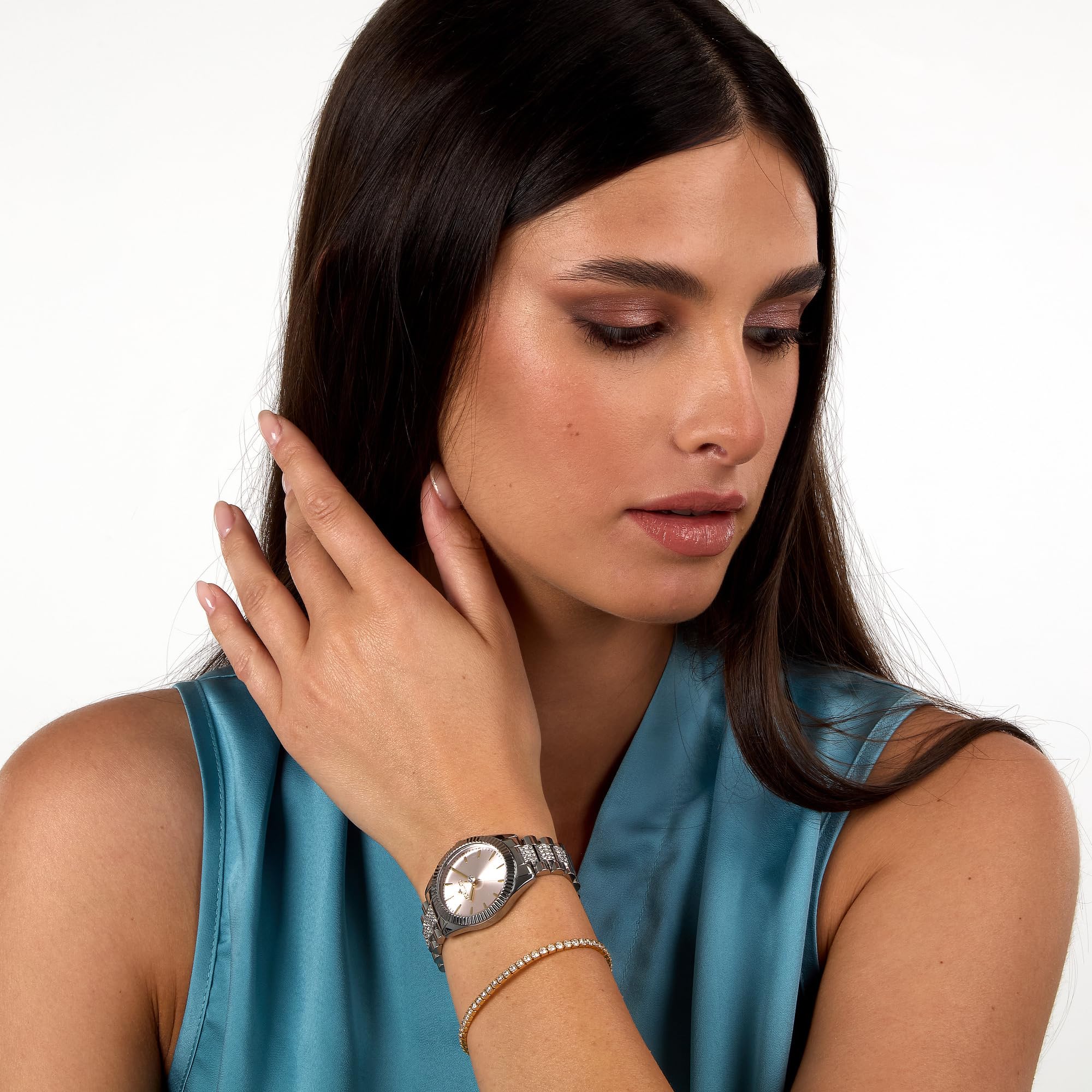 Morellato Damenuhr, Nur Zeit, Analog, 32 mm, MAGIA-Kollektion, Special Pack mit Armband