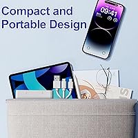 Vista 6 de Adaptador Memory Stick Pro Duo, lector de tarjetas de memoria 4 en 1, lector de tarjetas SD/XD/MS/TF con Lightning/USB-C/USB-A, lector Memory Stick