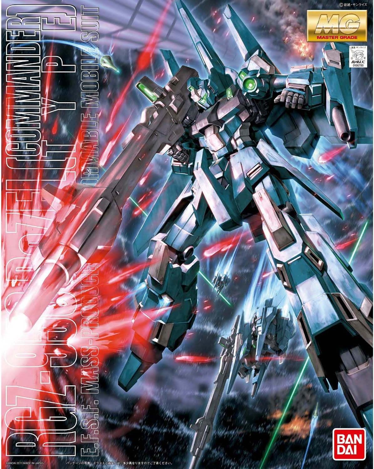 Bandai Hobby RGZ-95 ReZEL Commander Type Bandai Master Grade Action Figure