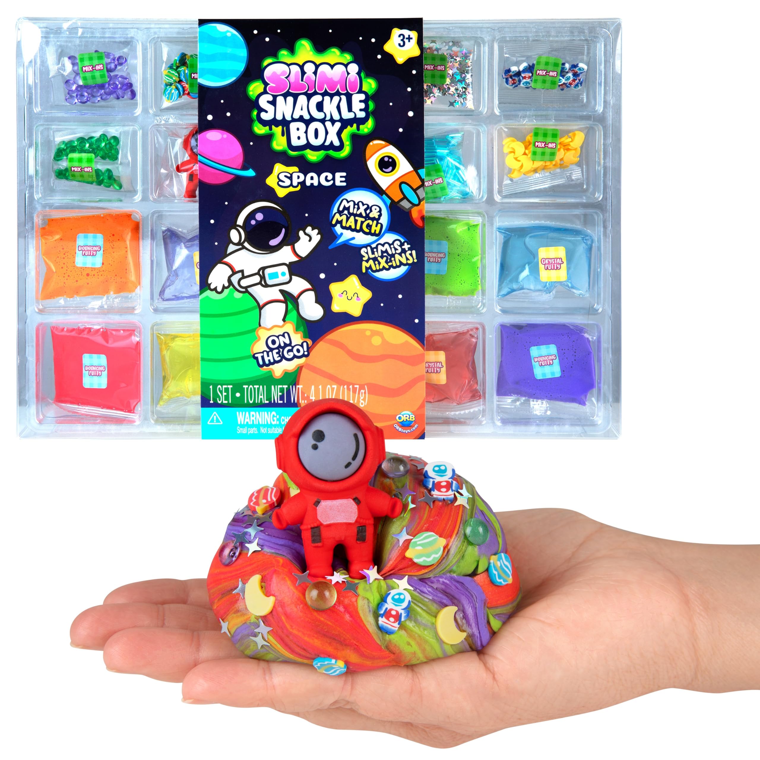 スライムオーダー Amazon.co.jp: ORB™ Slimi Snacklebox スペーステーマスライムキット