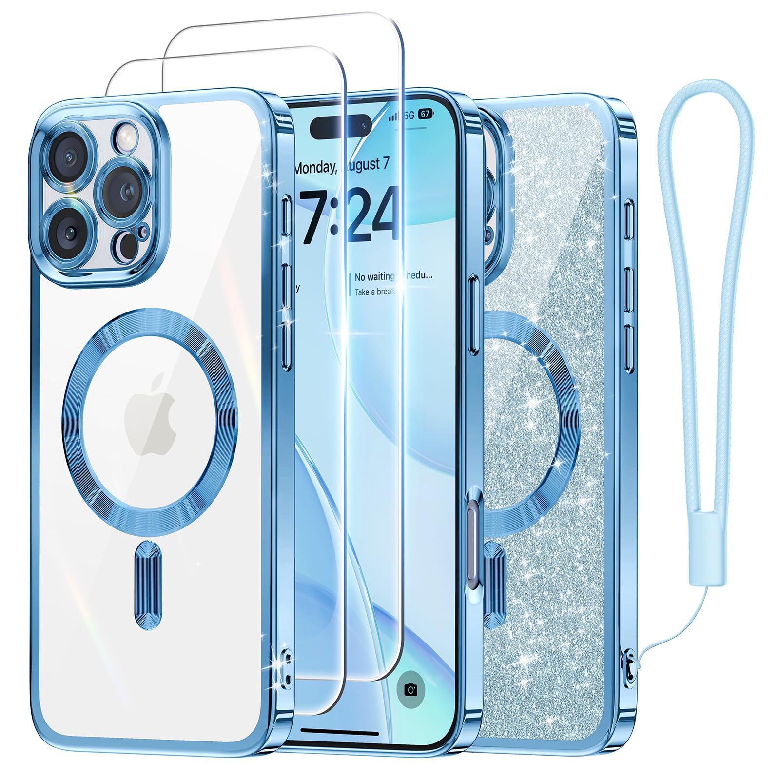 Meifigno Candy Series Case Designed for iPhone 16 Pro
