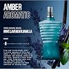 Jean Paul Gaultier Le Male Eau de Toilette - Colonia masculina ambarina aromática de larga duración con menta fresca, lavanda y vainilla sensual - Spray de lujo para hombre, lavanda, menta, vainilla, 2.5 oz (Pack de 1) 3