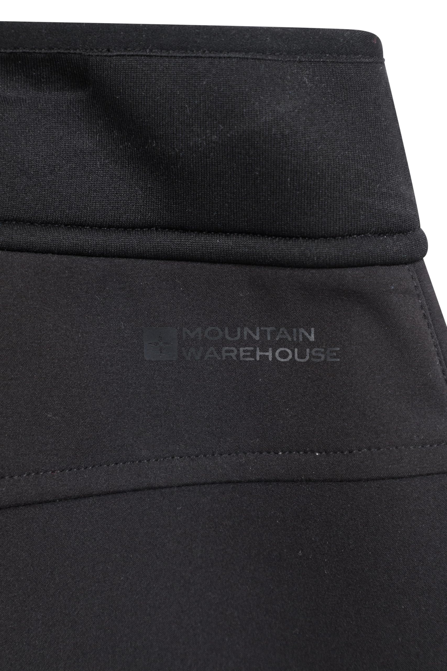 Mountain Warehouse Swiss Pantalon de Ski Softshell pour Enfant - Pantalon doublé Polaire, Protections Contre Les éraflures et guêtres à Neige - Idéal pour Le Ski