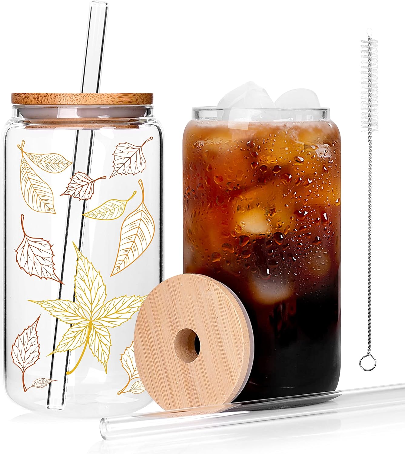 Sublimation Tumblers, 16oz Sublimation Glass Blanks with