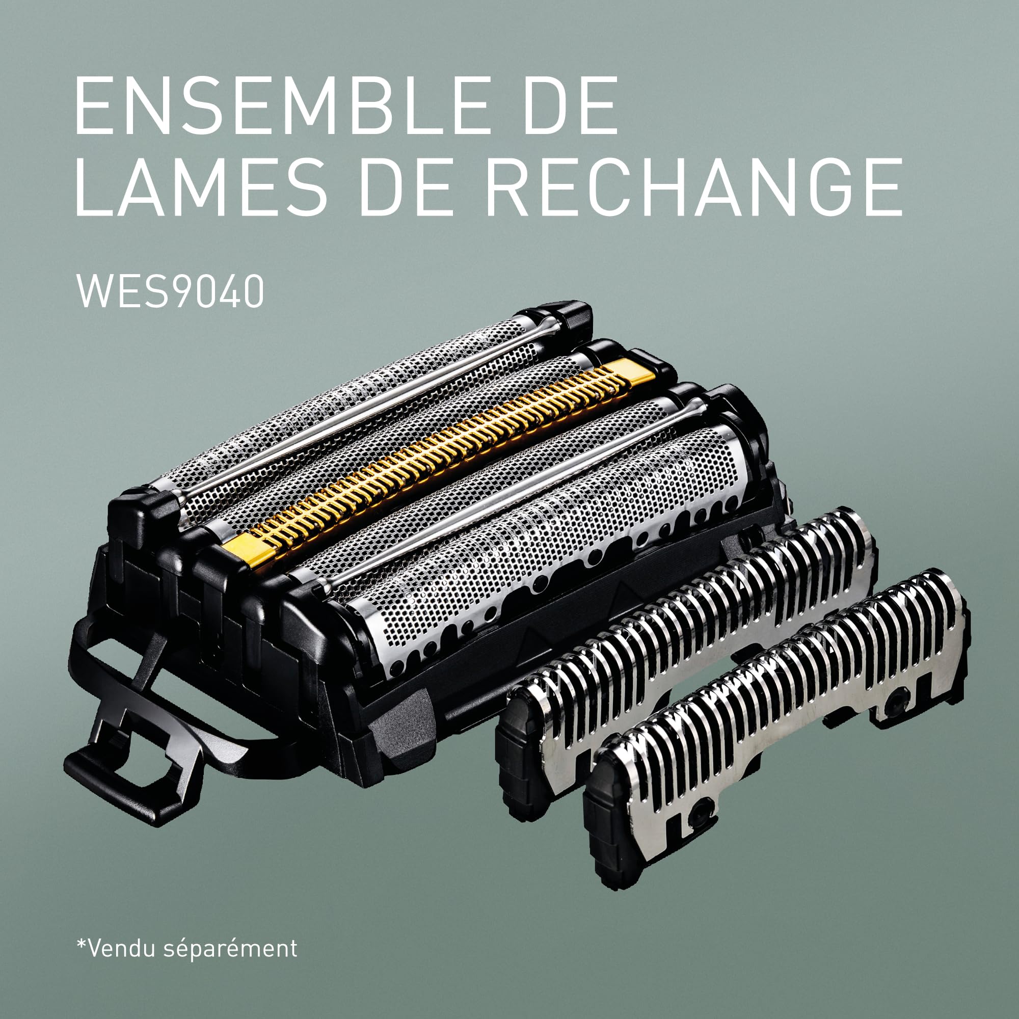 Panasonic ES-LV6U-K803 Rasoir Électrique 5-Lames Pour Hommes, Rasoir Sans Fil Humide Et Sec, Rasoir Électrique Avec Nettoyage Automatique, Tête De Rasoir Flexible Et Capteur De Barbe Réactif.