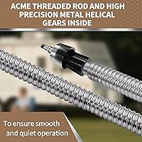 Vista 6 de Gato de lengua para remolque, capacidad de elevación de 2000 libras, marco en A de elevación de 15 pulgadas, resistente - Gato de remolque manual