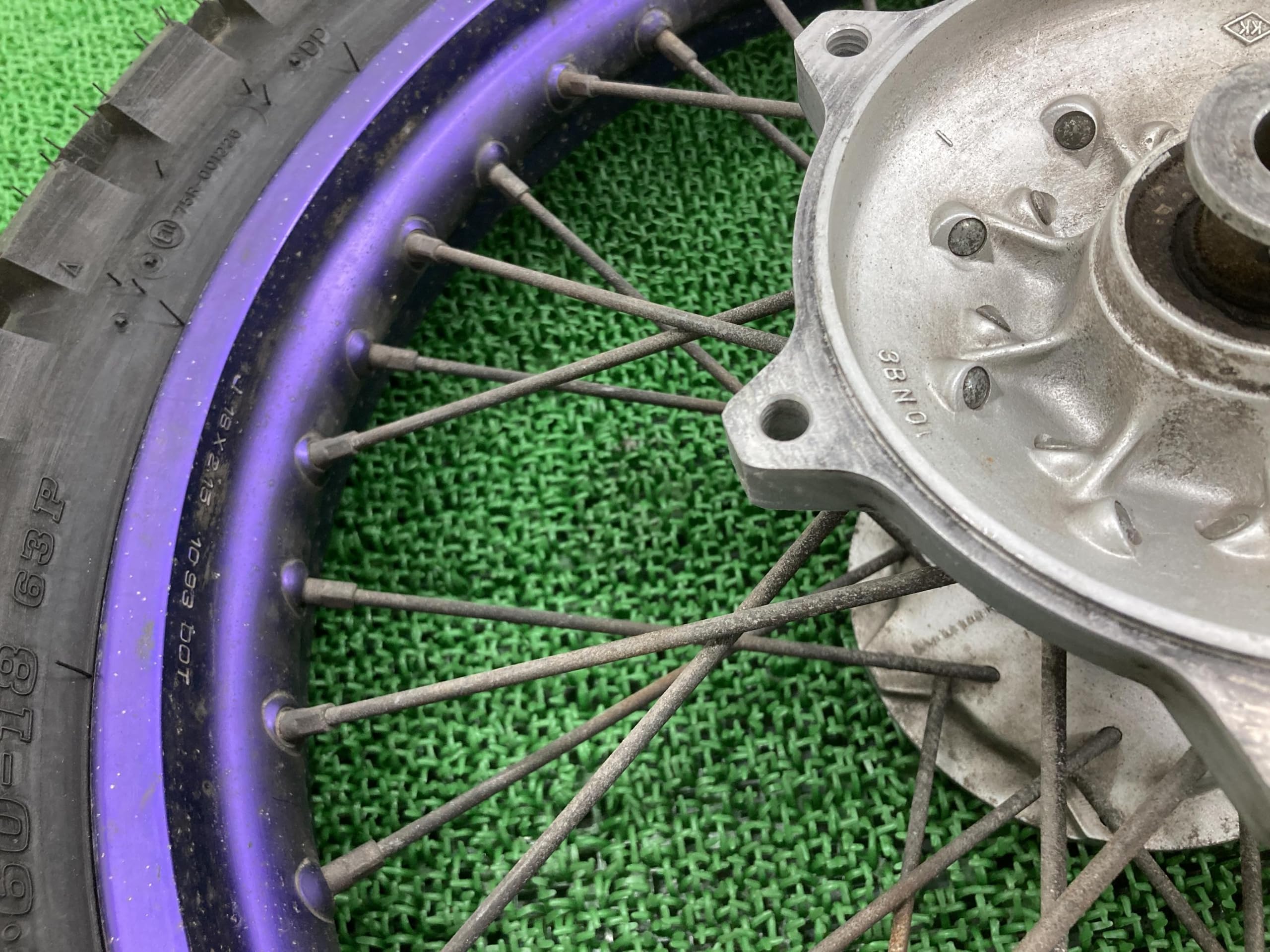 Amazon | TT250R リアホイール 3BN 4GY-008*** ヤマハ 純正 中古