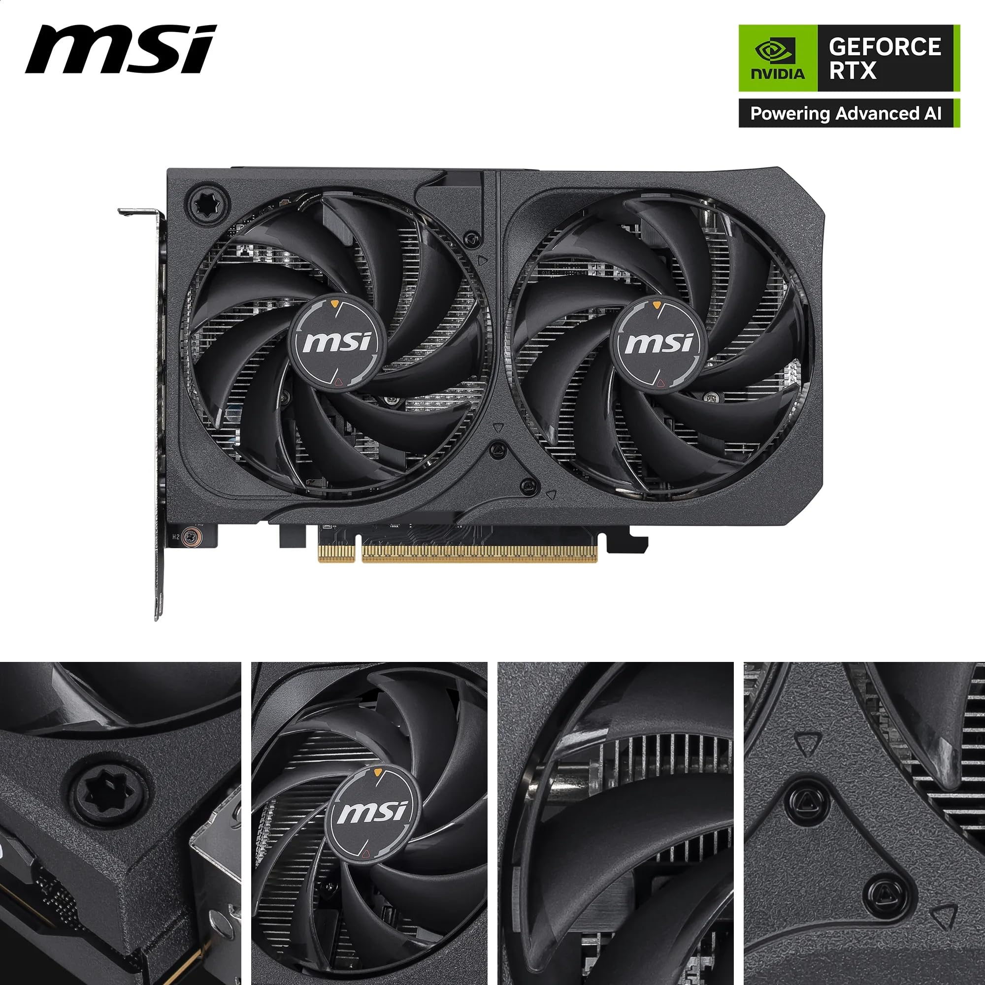 Amazon.in: Buy MSI GeForce RTX 5050 8G Shadow 2X OC Graphic Card