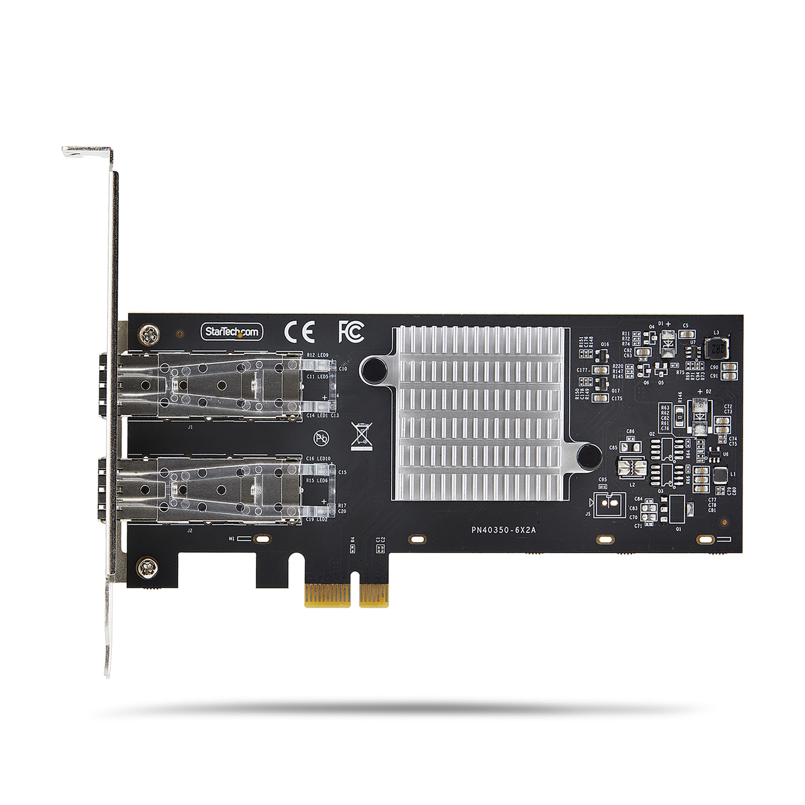 StarTech Carte Réseau GbE SFP à 2 Ports, Intel I350-AM2, Cuivre/Fibre
