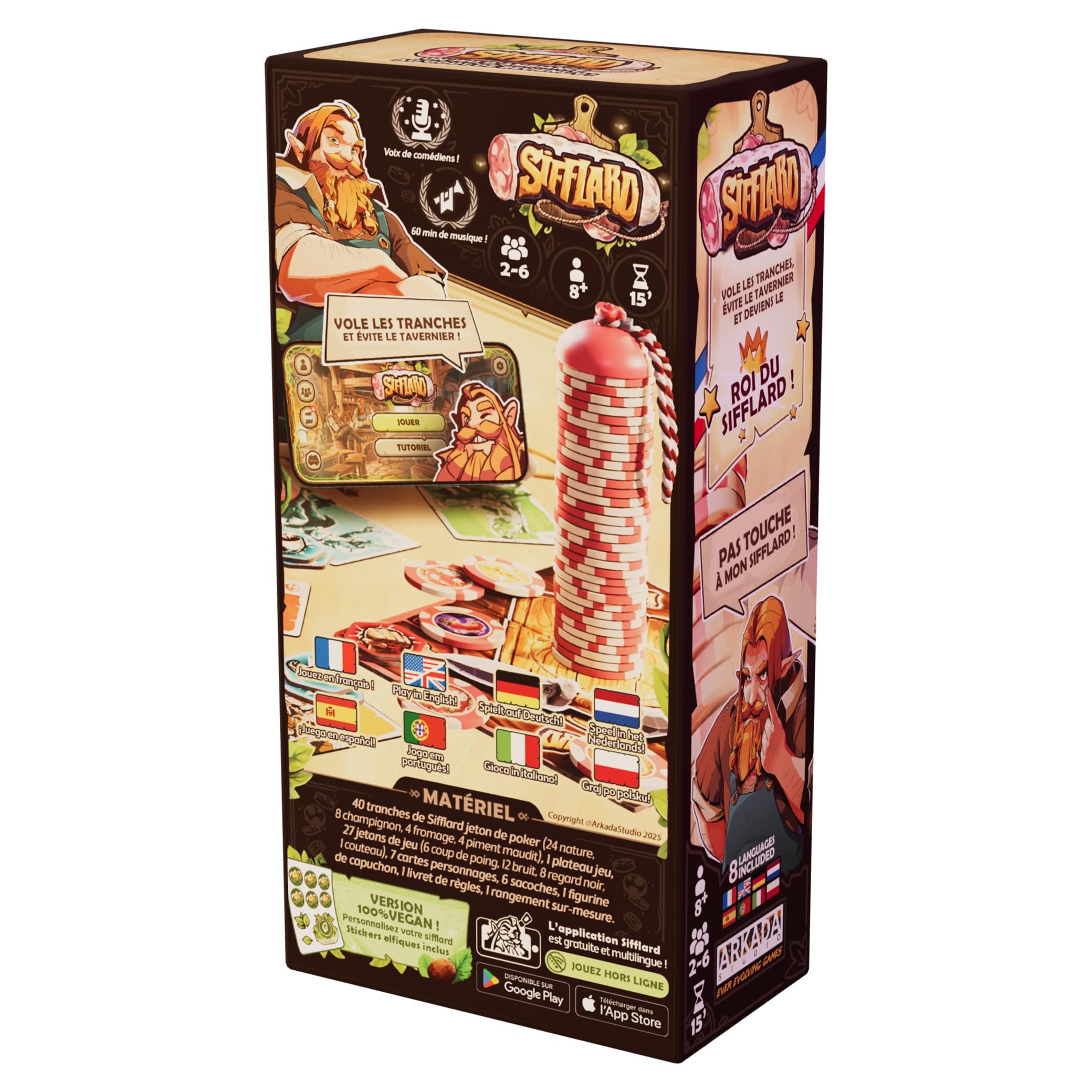 Sifflard Edition Deluxe - Jeu de Société - Boutique Paris - Arkada Studio Sifflard Edition Deluxe - Jeu de Société - Boutique Paris - Arkada Studio