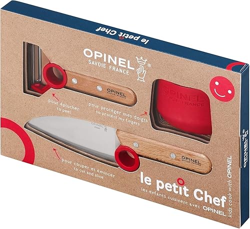 Miniatura 2 de Opinel Le Petit Chef juego de cuchillo y pelador