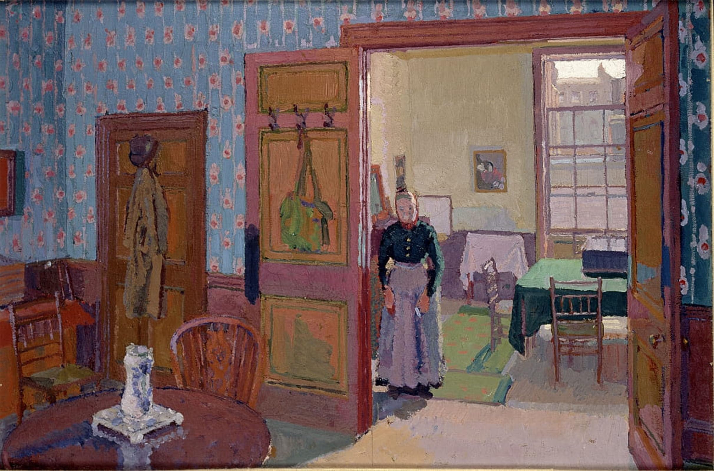 POSTERIIk Famous Animal Posters Vintage Picture Interior with Mrs Mounter by Harold Gilman Modern Wall Decor for Home Decor 60x90cm