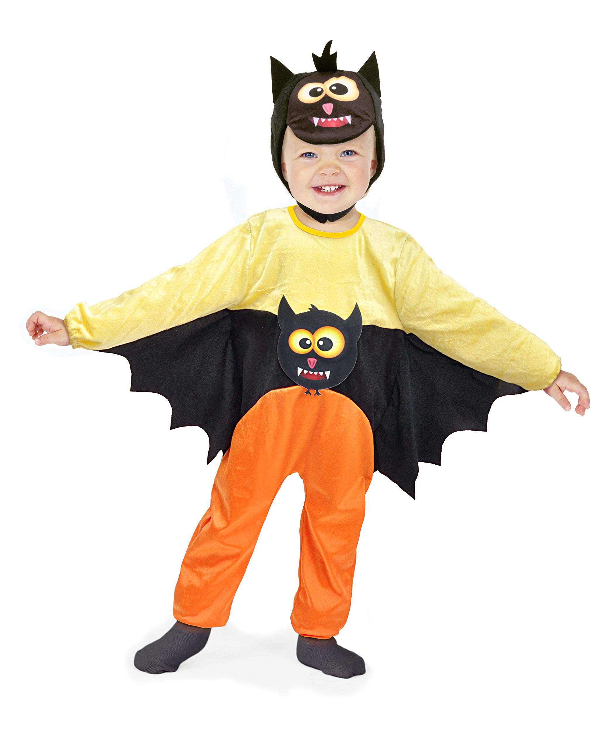 Ciao Little Funny Bat costume disguise fancy dress onesie baby (Size 1-2 years)